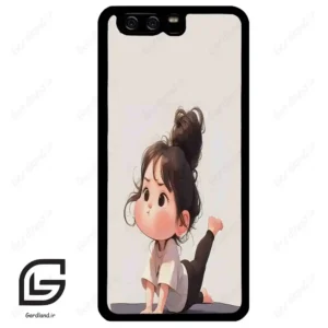 قاب گوشی هوآوی P10 ساده (Huawei P10 ) طرح دخترانه کد 2029