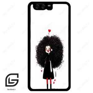 قاب گوشی هوآوی P10 ساده (Huawei P10 ) طرح دخترانه کد 2031