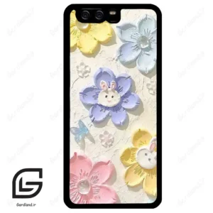 قاب گوشی هوآوی P10 ساده (Huawei P10 ) طرح گل کد 2046