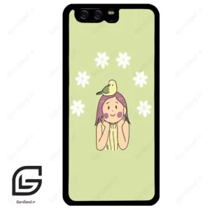 قاب گوشی هوآوی P10 ساده (Huawei P10 ) طرح دخترانه کد 2052