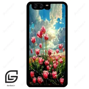قاب گوشی هوآوی P10 ساده (Huawei P10 ) طرح گل کد 2055