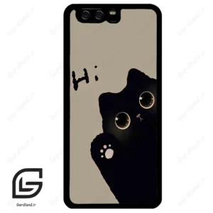 قاب گوشی هوآوی P10 ساده (Huawei P10 ) طرح گربه کد 2059