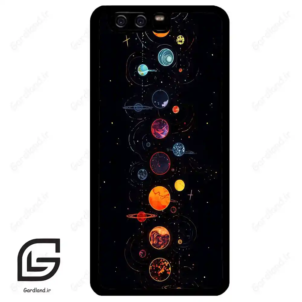 قاب گوشی هوآوی P10 ساده (Huawei P10 ) طرح کهکشان کد 2062