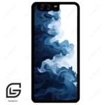 قاب گوشی هوآوی P10 ساده (Huawei P10 ) طرح ابرنگی کد 2063