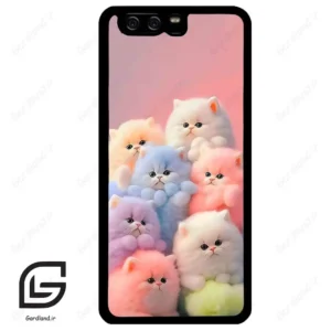 قاب گوشی هوآوی P10 ساده (Huawei P10 ) طرح گربه کد 2073