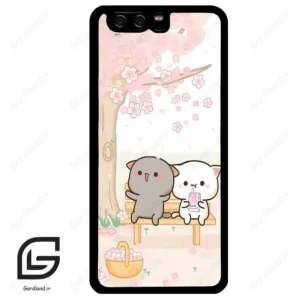 قاب گوشی هوآوی P10 ساده (Huawei P10 ) طرح گربه کد 2085
