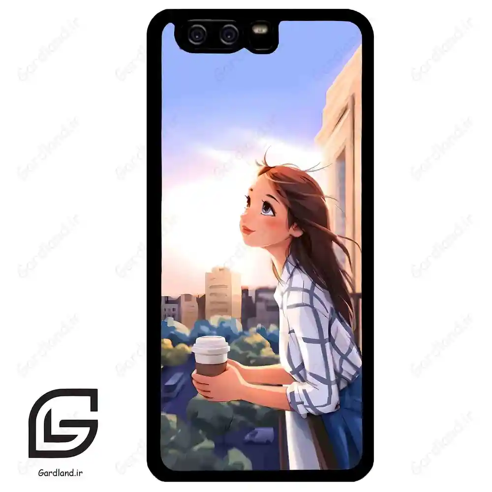 قاب گوشی هوآوی P10 ساده (Huawei P10 ) طرح دخترانه کد 2086