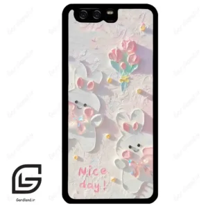 قاب گوشی هوآوی P10 ساده (Huawei P10 ) طرح خرگوشی کد 2097