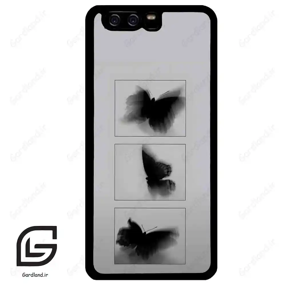 قاب گوشی هوآوی P10 ساده (Huawei P10 ) طرح پروانه کد 2103