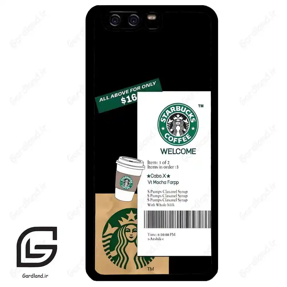 قاب گوشی هوآوی P10 ساده (Huawei P10 ) طرح استار کد 2123