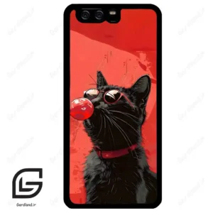 قاب گوشی هوآوی P10 ساده (Huawei P10 ) طرح گربه کد 2131