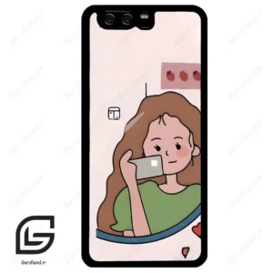 قاب گوشی هوآوی P10 ساده (Huawei P10 ) طرح دخترانه کد 2141