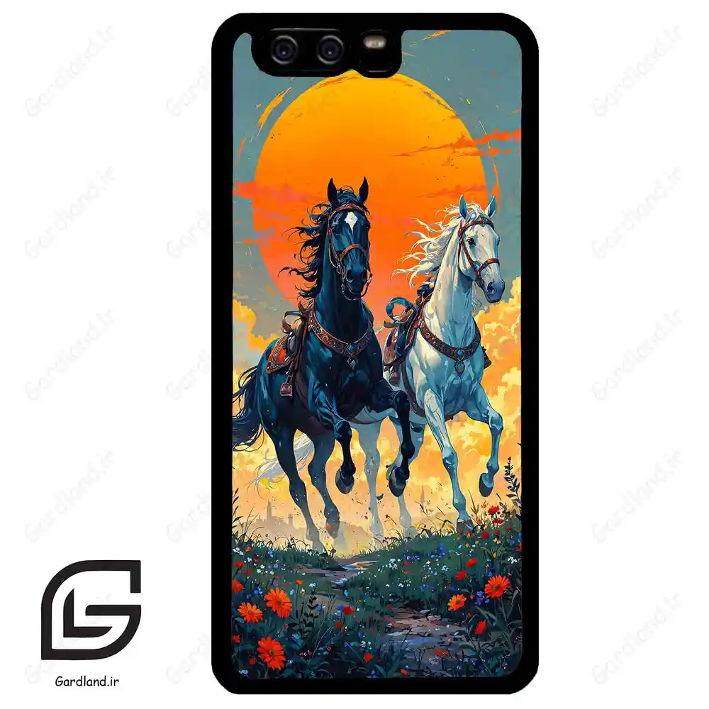 قاب گوشی هوآوی P10 ساده (Huawei P10 ) طرح اسب کد 2170