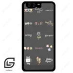 قاب گوشی هوآوی P10 ساده (Huawei P10 ) طرح فانتزی کد 2171