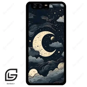 قاب گوشی هوآوی P10 ساده (Huawei P10 ) طرح ماه کد 2173