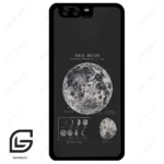 قاب گوشی هوآوی P10 ساده (Huawei P10 ) طرح ماه کد 2175