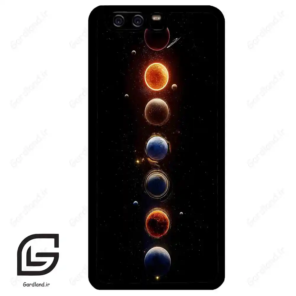 قاب گوشی هوآوی P10 ساده (Huawei P10 ) طرح ماه کد 2186