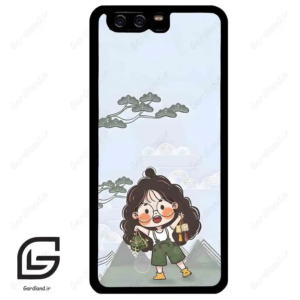 قاب گوشی هوآوی P10 ساده (Huawei P10 ) طرح دخترانه کد 2263