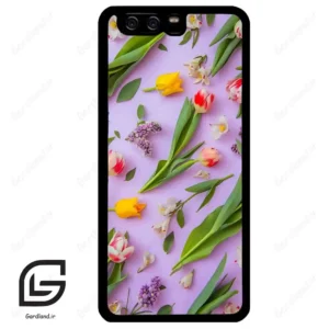 قاب گوشی هوآوی P10 ساده (Huawei P10 ) طرح گل کد 2320