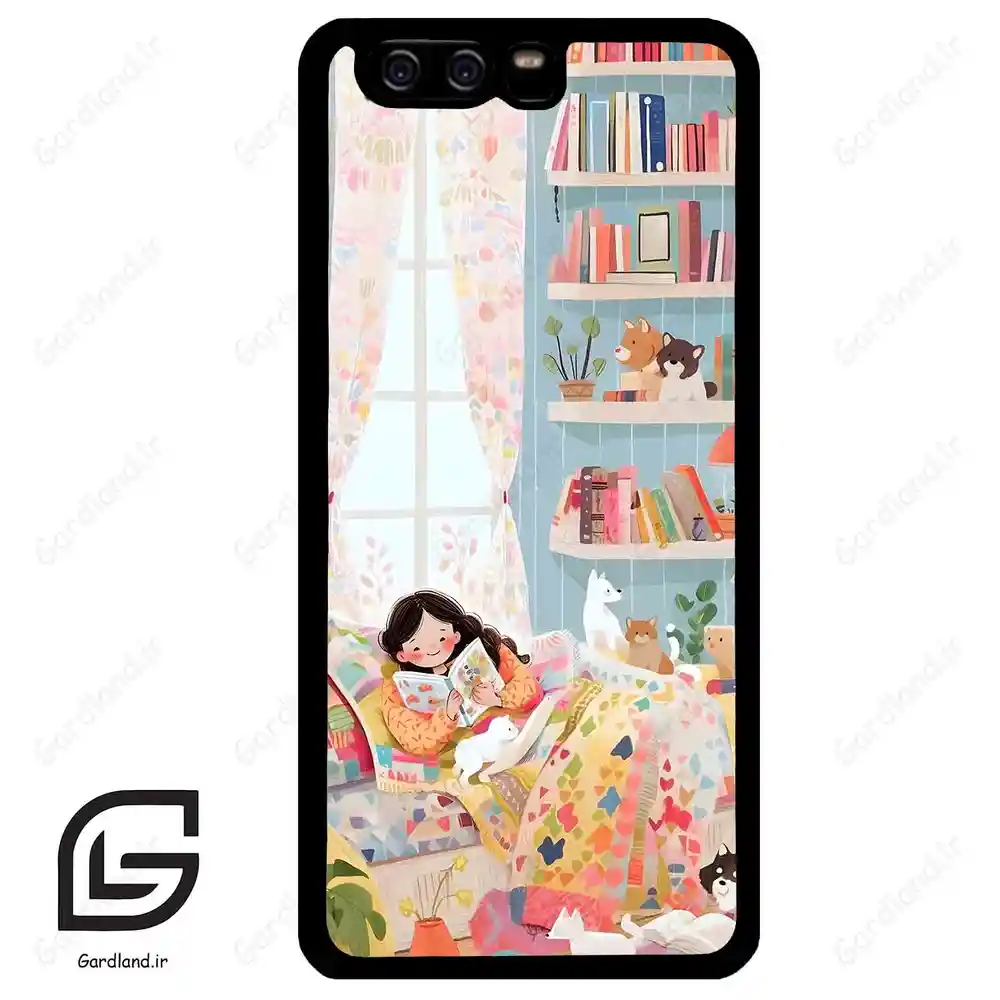 قاب گوشی هوآوی P10 ساده (Huawei P10 ) طرح دخترانه کد 2325