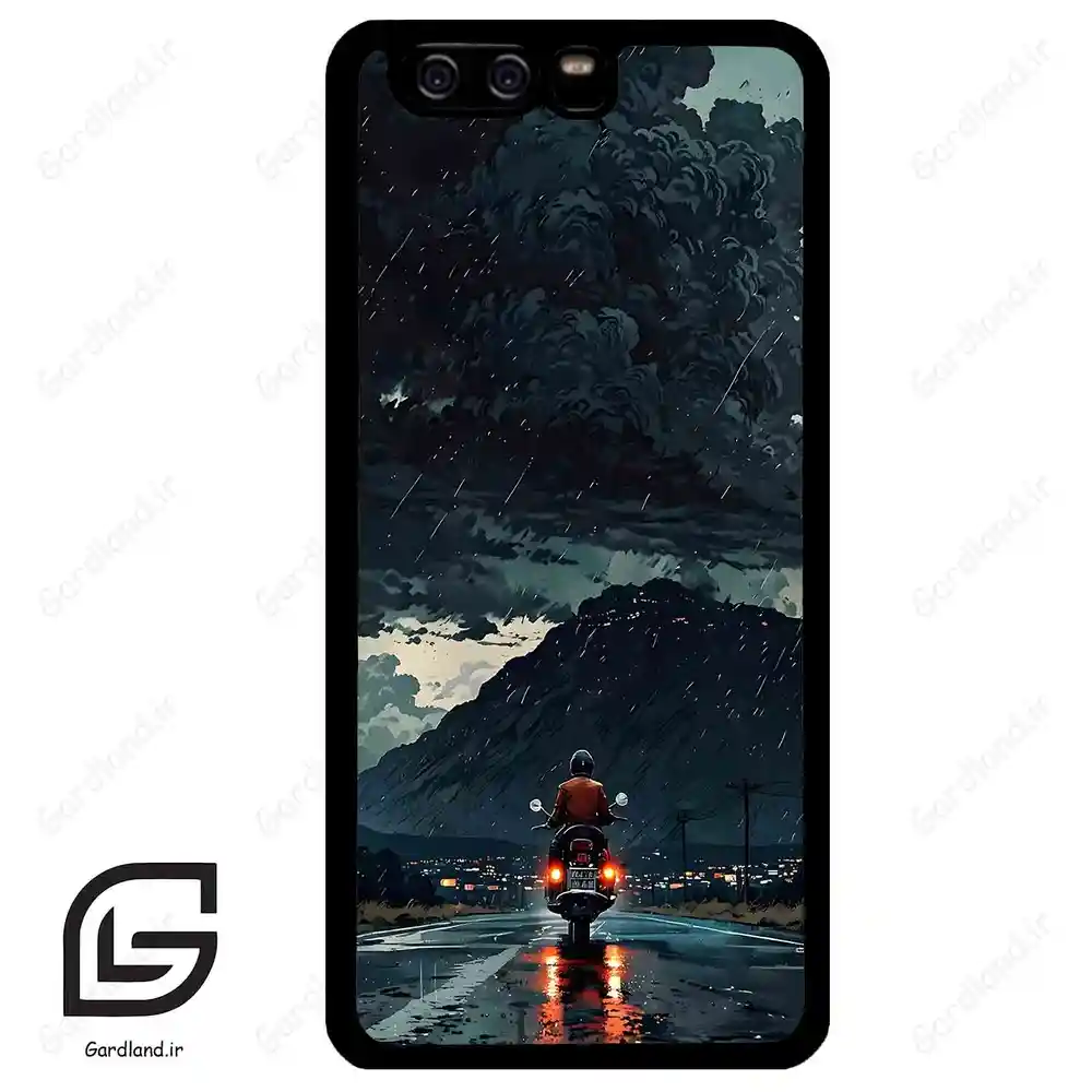 قاب گوشی هوآوی P10 ساده (Huawei P10 ) طرح موتورسوار کد 2342