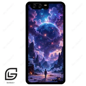 قاب گوشی هوآوی P10 ساده (Huawei P10 ) طرح ماه کد 2343