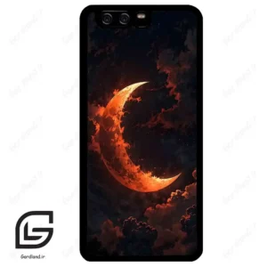 قاب گوشی هوآوی P10 ساده (Huawei P10 ) طرح ماه کد 2357