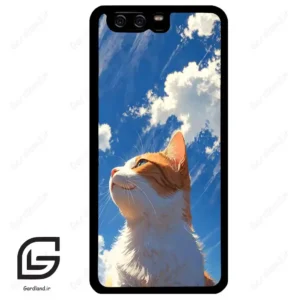 قاب گوشی هوآوی P10 ساده (Huawei P10 ) طرح گربه کد 2366