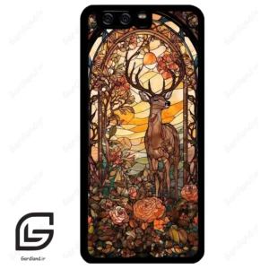 قاب گوشی هوآوی P10 ساده (Huawei P10 ) طرح گوزن کد 2391