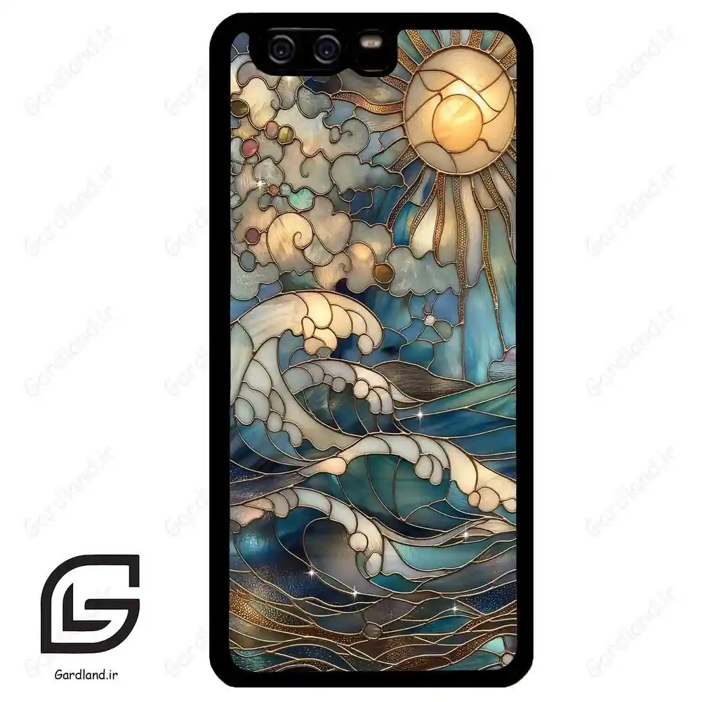 قاب گوشی هوآوی P10 ساده (Huawei P10 ) طرح شیشه کد 2393