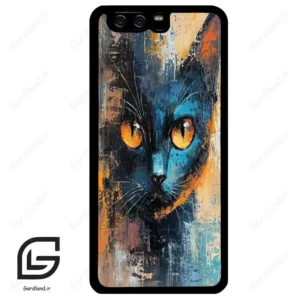 قاب گوشی هوآوی P10 ساده (Huawei P10 ) طرح گربه کد 2397