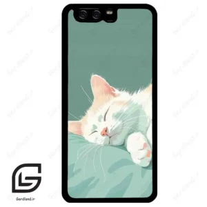 قاب گوشی هوآوی P10 ساده (Huawei P10 ) طرح گربه کد 2403