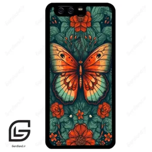 قاب گوشی هوآوی P10 ساده (Huawei P10 ) طرح پروانه کد 2421