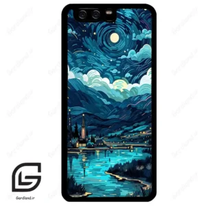 قاب گوشی هوآوی P10 ساده (Huawei P10 ) طرح شب کد 2425