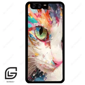 قاب گوشی هوآوی P10 ساده (Huawei P10 ) طرح گربه کد 2437