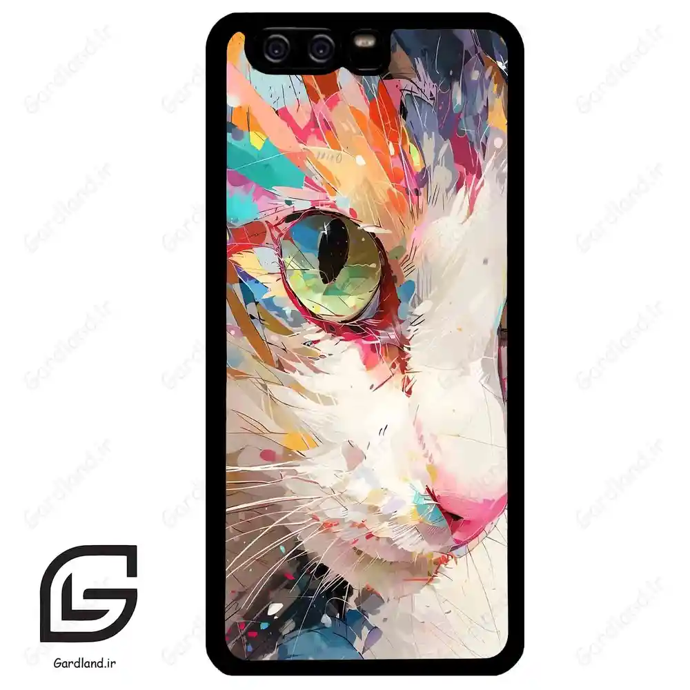 قاب گوشی هوآوی P10 ساده (Huawei P10 ) طرح گربه کد 2437