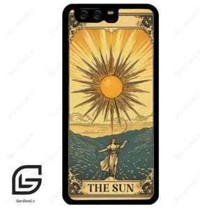 قاب گوشی هوآوی P10 ساده (Huawei P10 ) طرح خورشید کد 2439