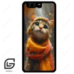 قاب گوشی هوآوی P10 ساده (Huawei P10 ) طرح گربه کد 2440