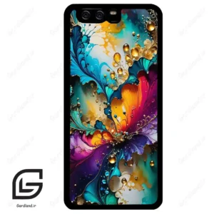 قاب گوشی هوآوی P10 ساده (Huawei P10 ) طرح ابرنگی کد 2447