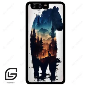 قاب گوشی هوآوی P10 ساده (Huawei P10 ) طرح خرس کد 2449