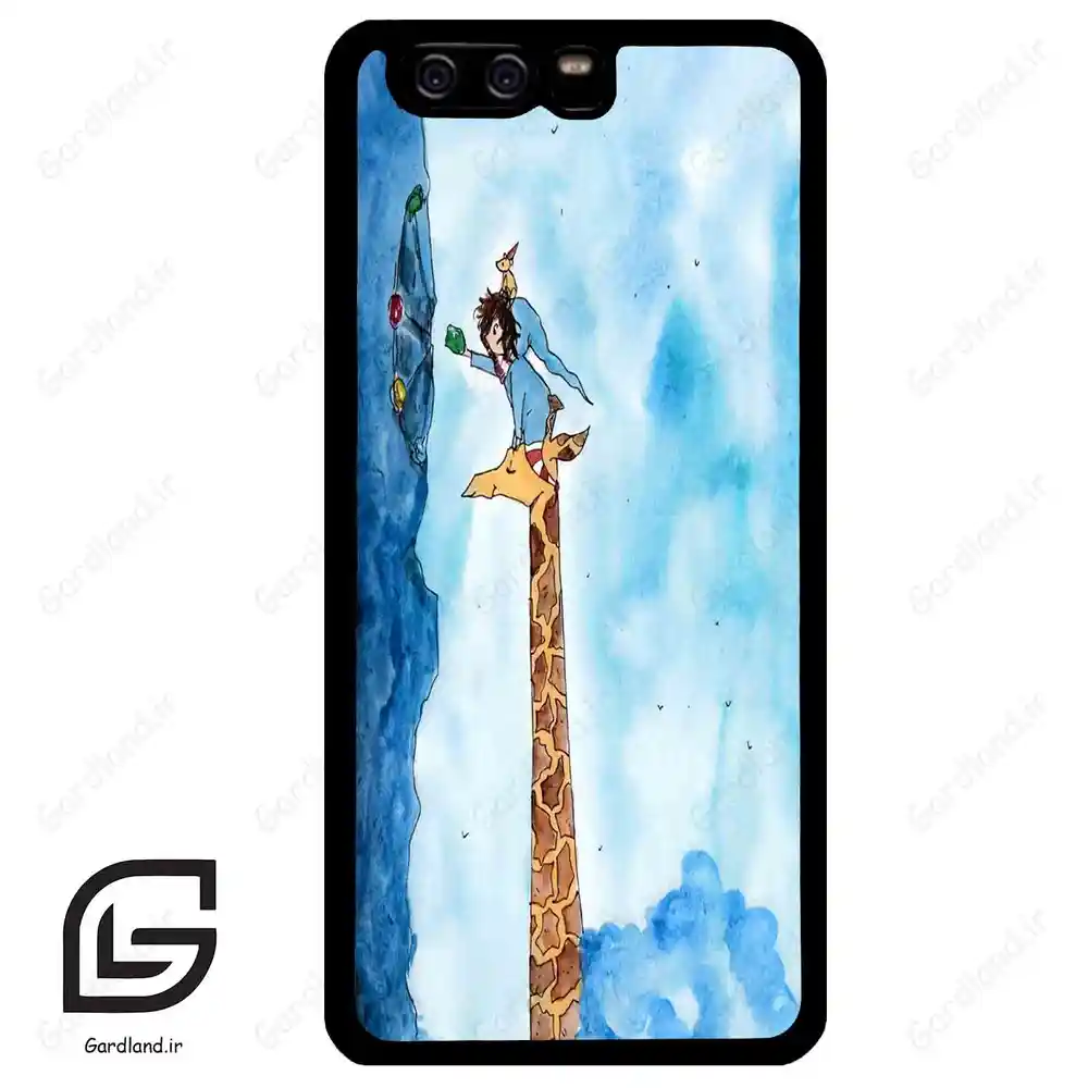 قاب گوشی هوآوی P10 ساده (Huawei P10 ) طرح زرافه کد 2456