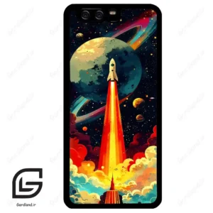 قاب گوشی هوآوی P10 ساده (Huawei P10 ) طرح موشک کد 2463