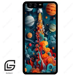 قاب گوشی هوآوی P10 ساده (Huawei P10 ) طرح موشک کد 2470
