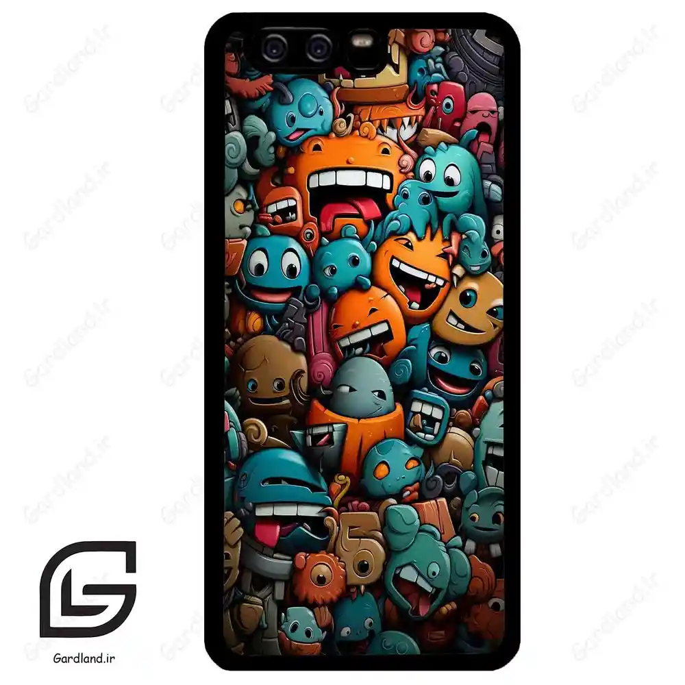 قاب گوشی هوآوی P10 ساده (Huawei P10 ) طرح استیکر کد 2478