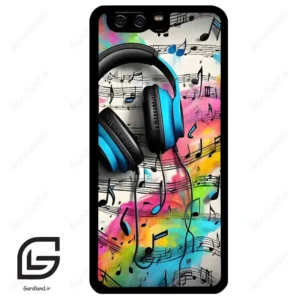 قاب گوشی هوآوی P10 ساده (Huawei P10 ) طرح موسیقی کد 2482