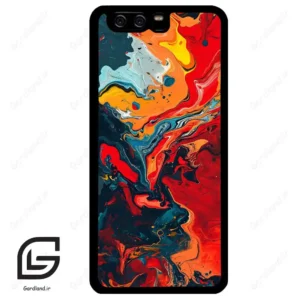 قاب گوشی هوآوی P10 ساده (Huawei P10 ) طرح ابرنگی کد 2490