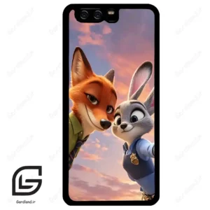 قاب گوشی هوآوی P10 ساده (Huawei P10 ) طرح زوتوپیا کد 2495