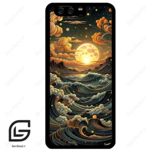 قاب گوشی هوآوی P10 ساده (Huawei P10 ) طرح غروب کد 2505