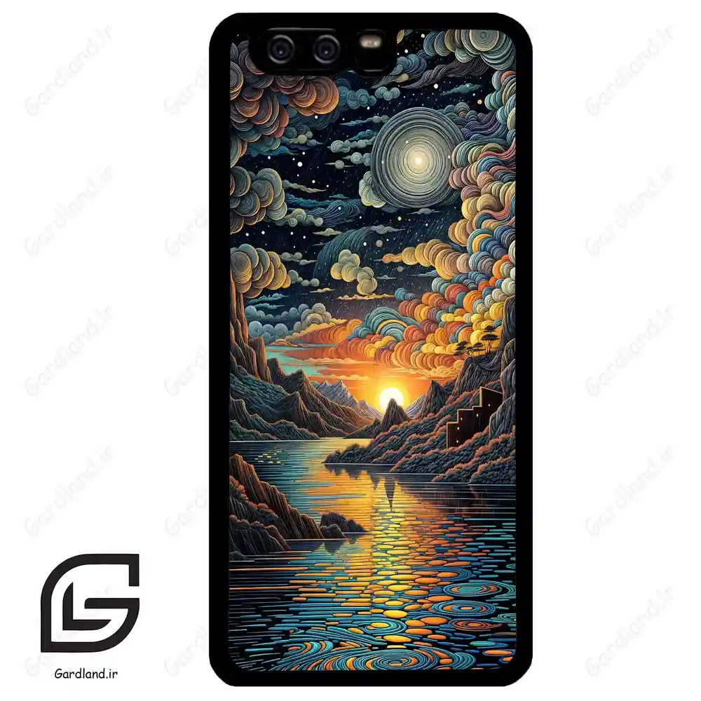 قاب گوشی هوآوی P10 ساده (Huawei P10 ) طرح نقاشی کد 2519