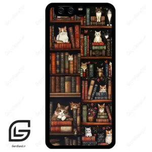 قاب گوشی هوآوی P10 ساده (Huawei P10 ) طرح کتابخانه کد 2532